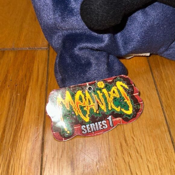 Meanies Beanie Babies Navy Seal New With Tags Plush Series 1 - Picture 11 of 11